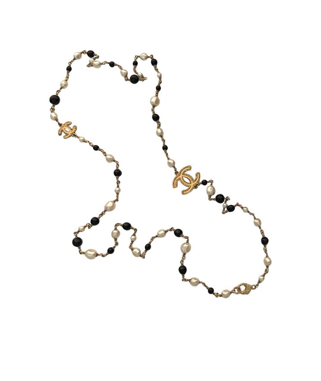 CHANEL Мульти позолоченное колье, фото 1