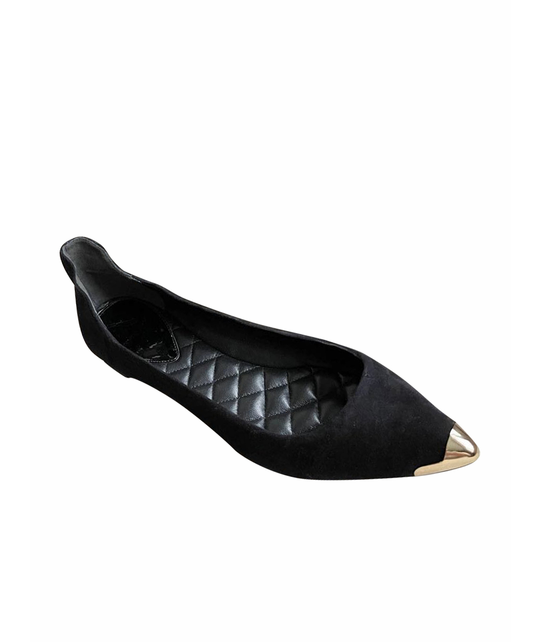 BRIAN ATWOOD Черные замшевые балетки, фото 1