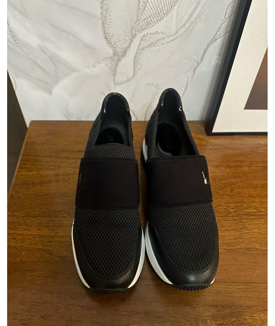 MICHAEL KORS Черные кроссовки, фото 2