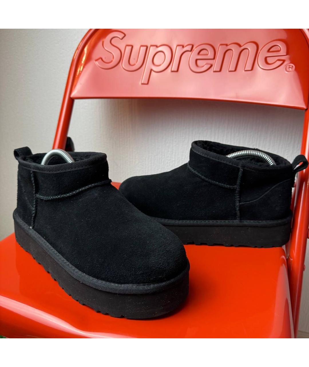 UGG AUSTRALIA Черные полусапоги, фото 2