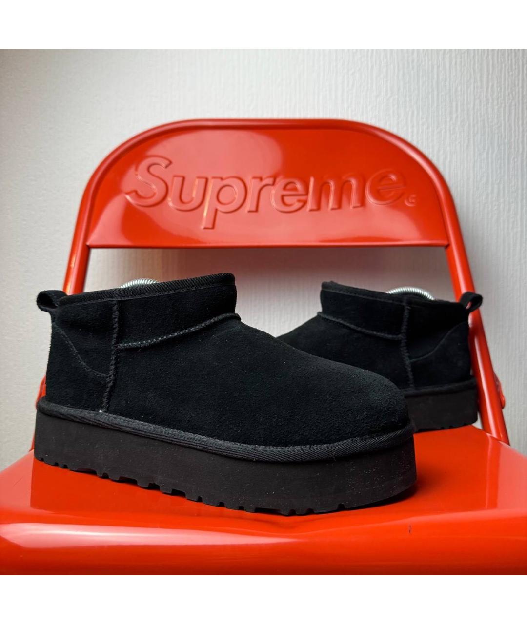 UGG AUSTRALIA Черные полусапоги, фото 6