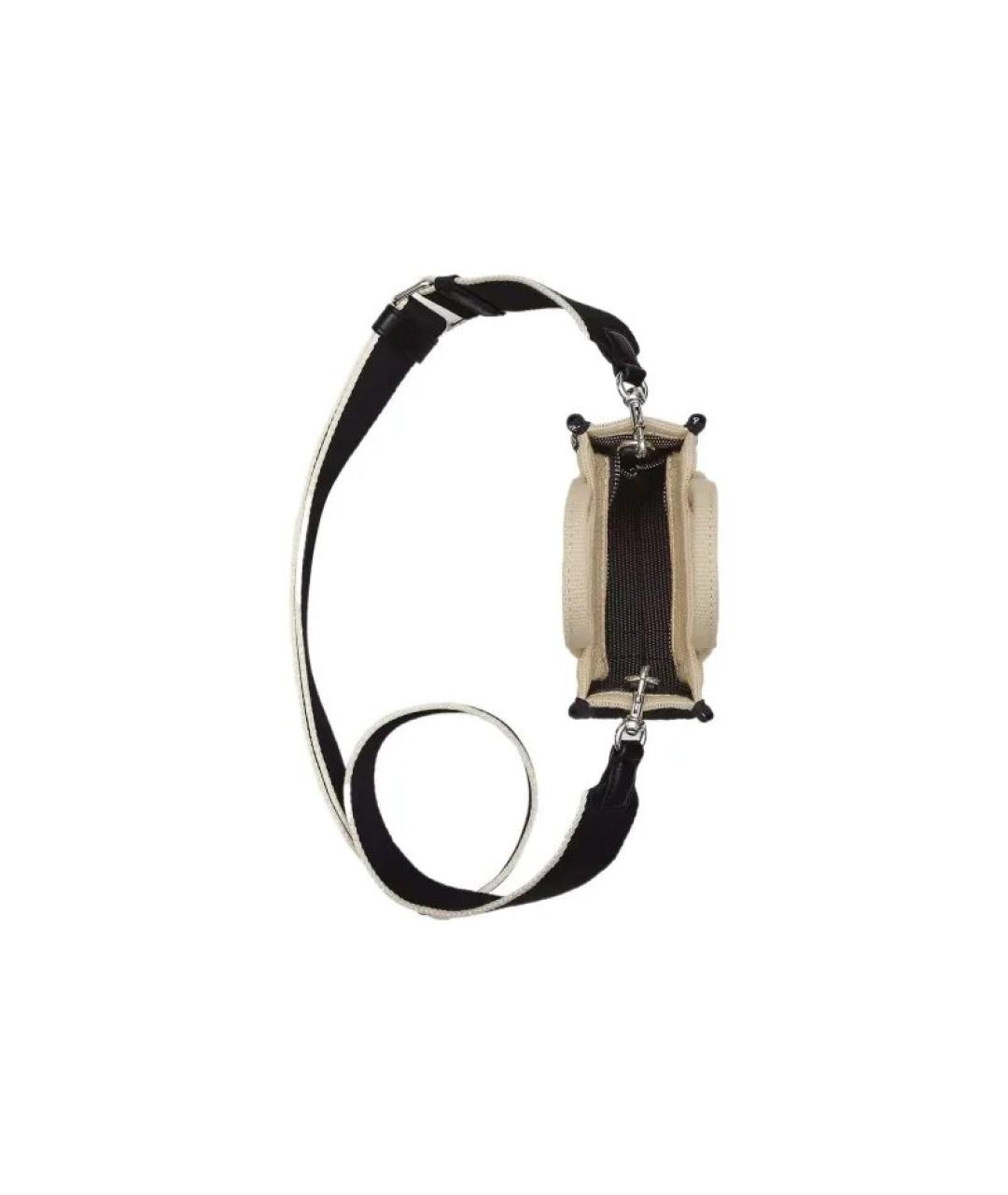 MARC JACOBS Бежевая тканевая сумка через плечо, фото 4