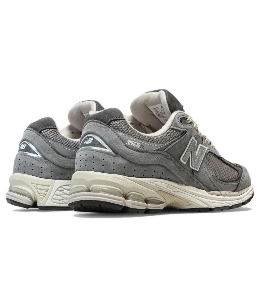 NEW BALANCE Серые текстильные низкие кроссовки / кеды, фото 8