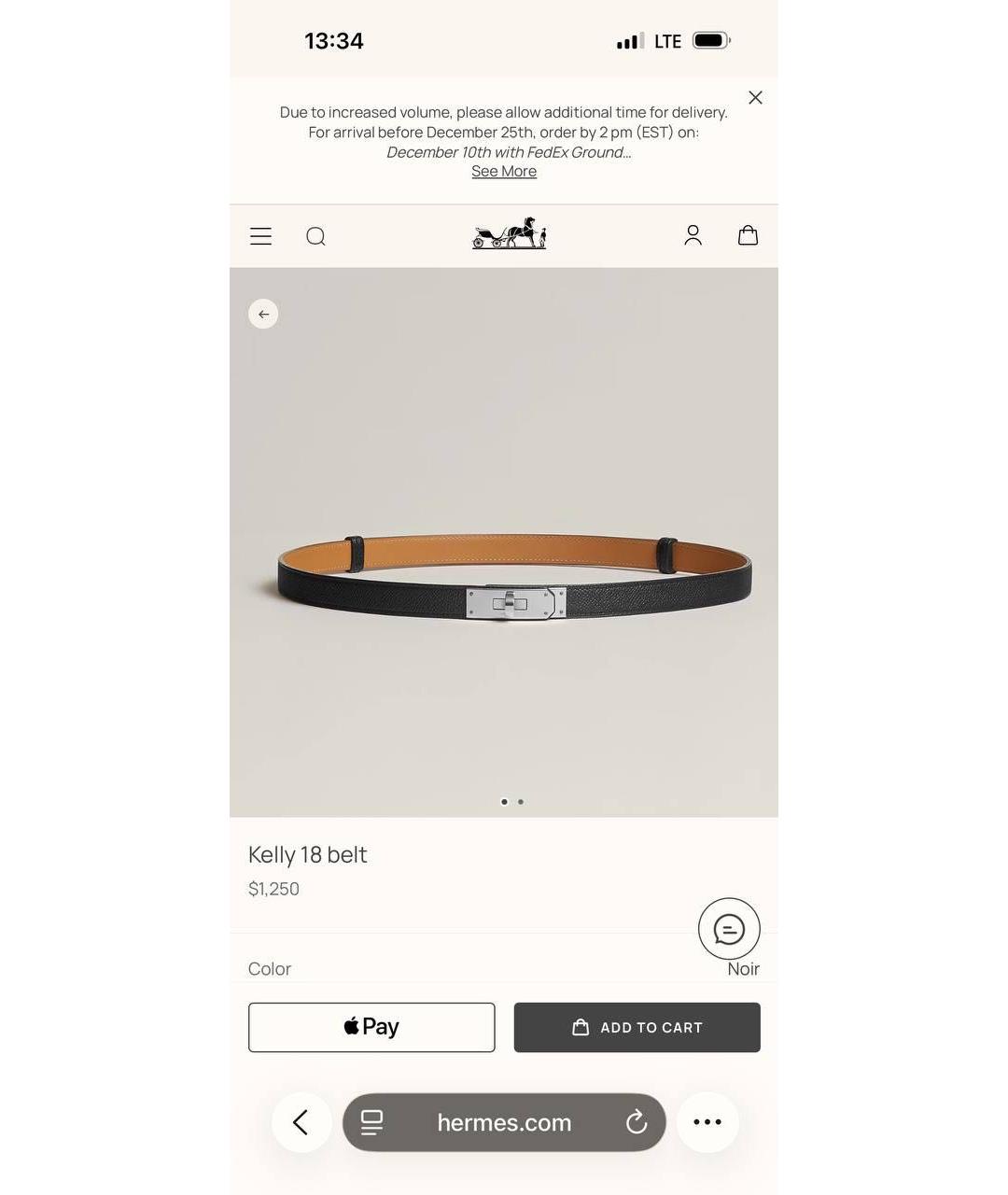 HERMES Черный кожаный ремень, фото 4