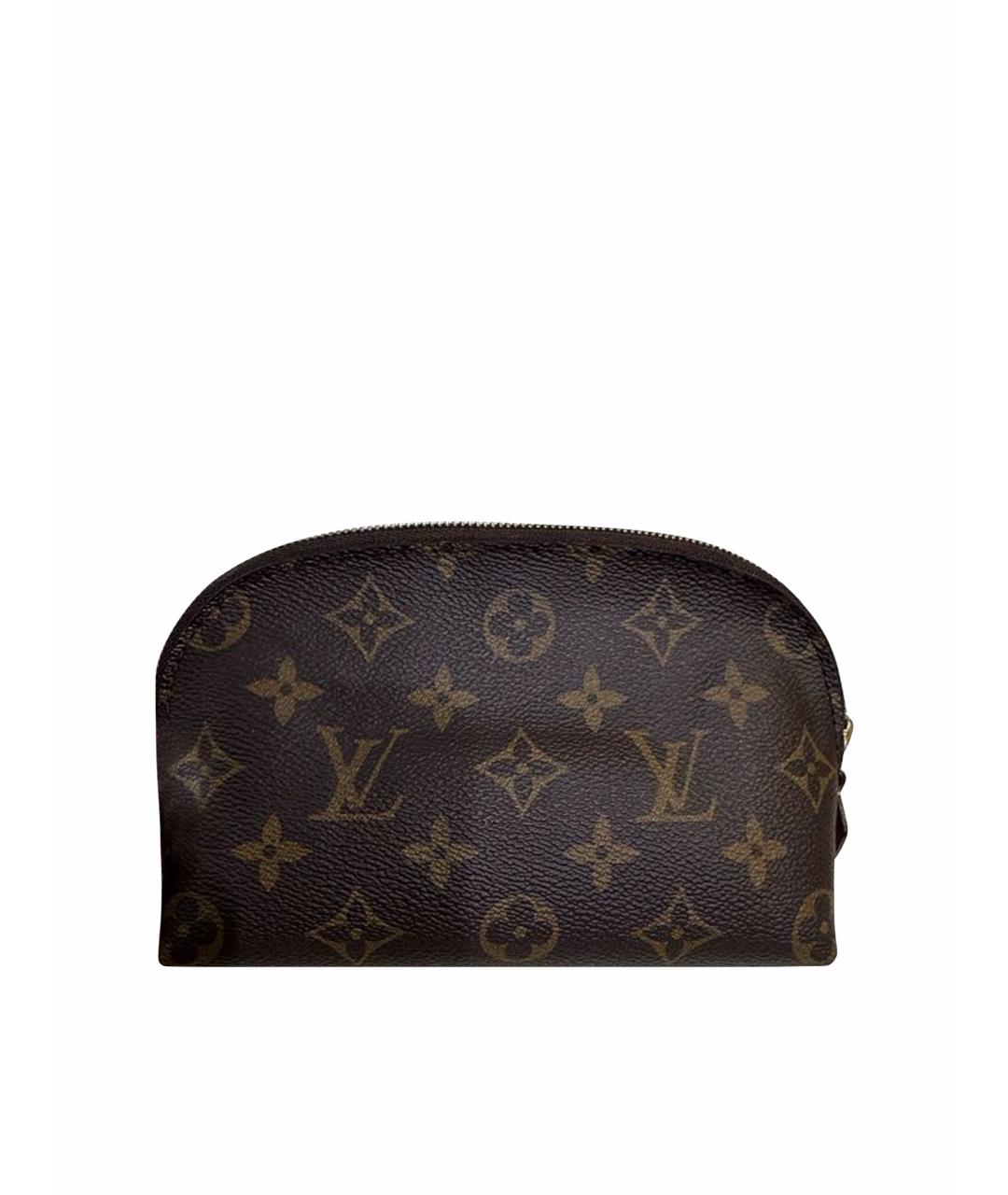 LOUIS VUITTON Коричневая косметичка, фото 1