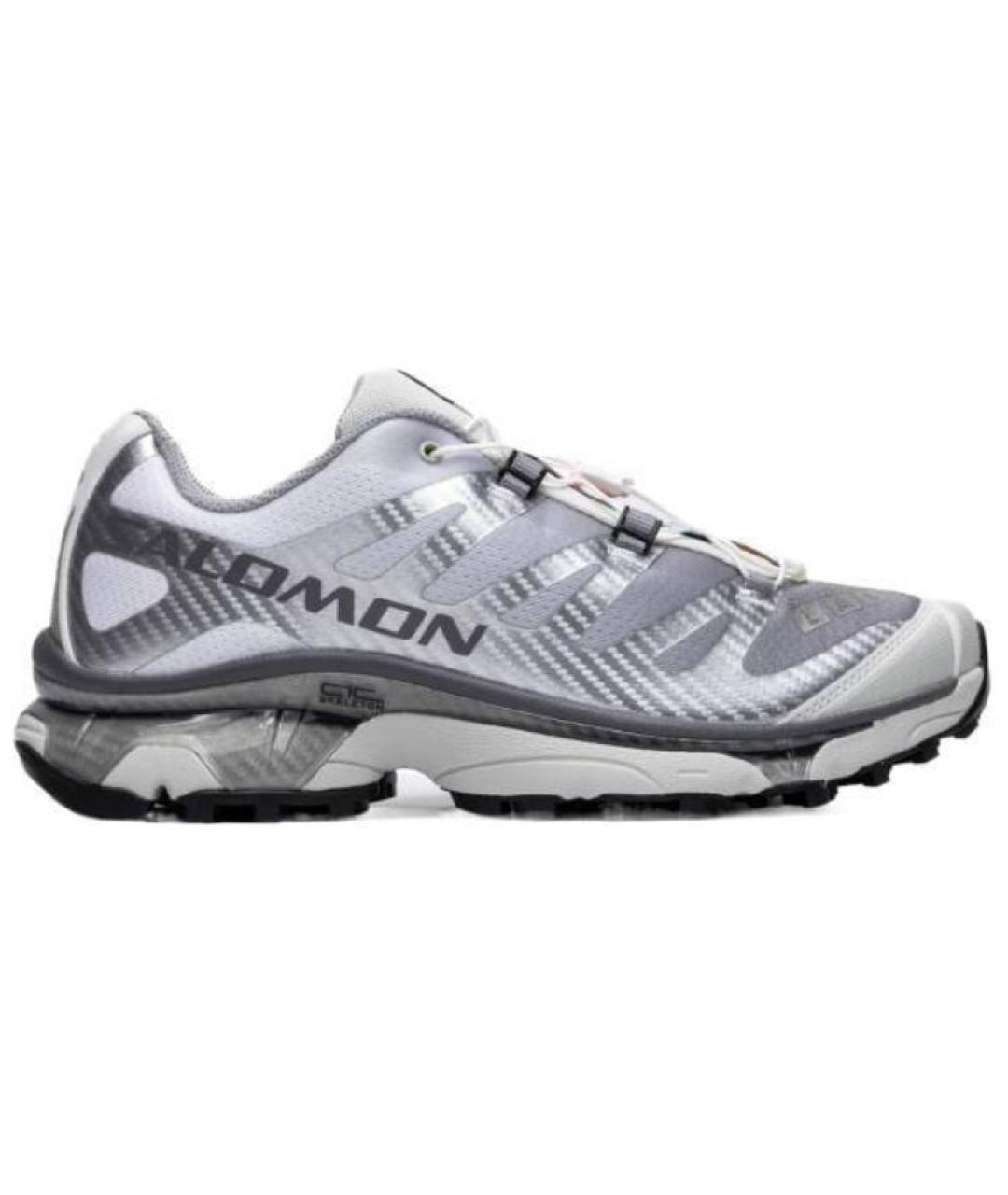SALOMON Серебряные синтетические кроссовки, фото 1