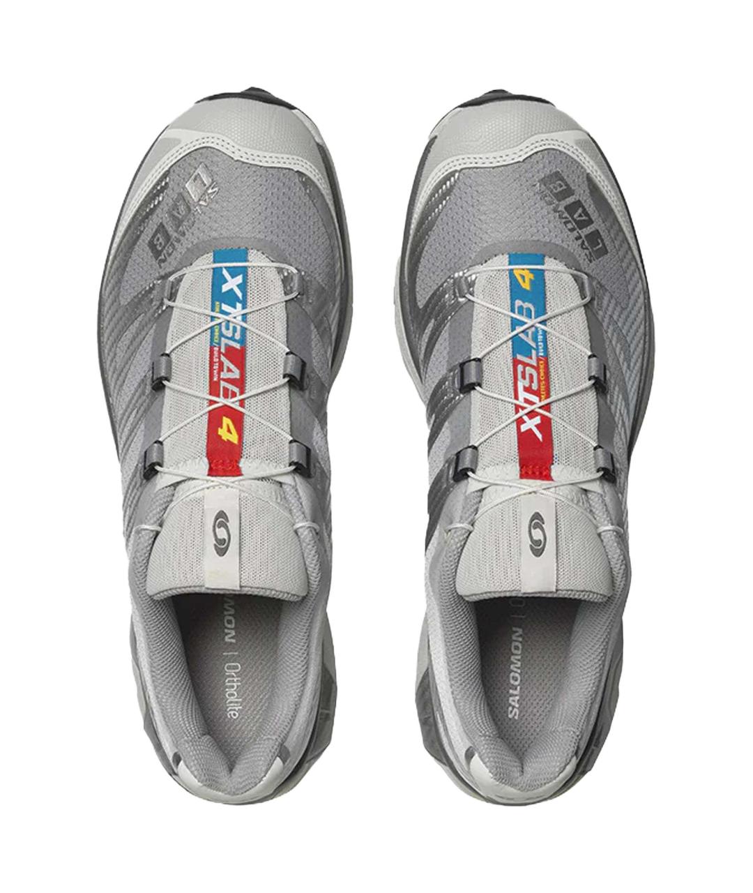 SALOMON Серебряные синтетические кроссовки, фото 5