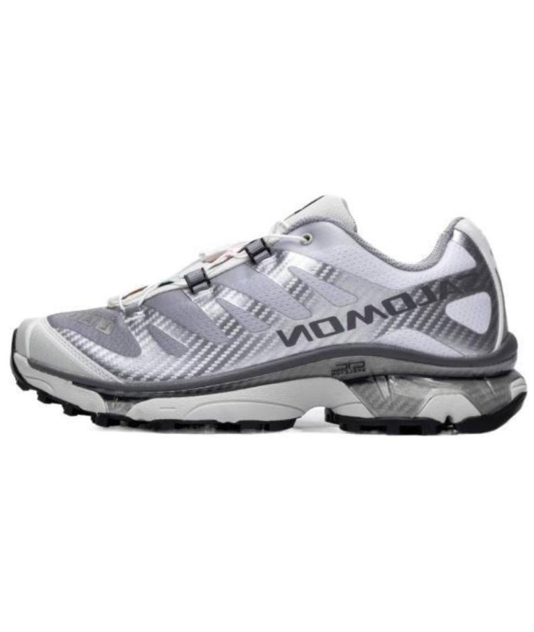 SALOMON Серебряные синтетические кроссовки, фото 2