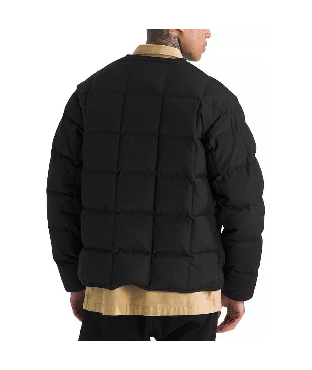 THE NORTH FACE Черный полиамидовый пуховик, фото 5