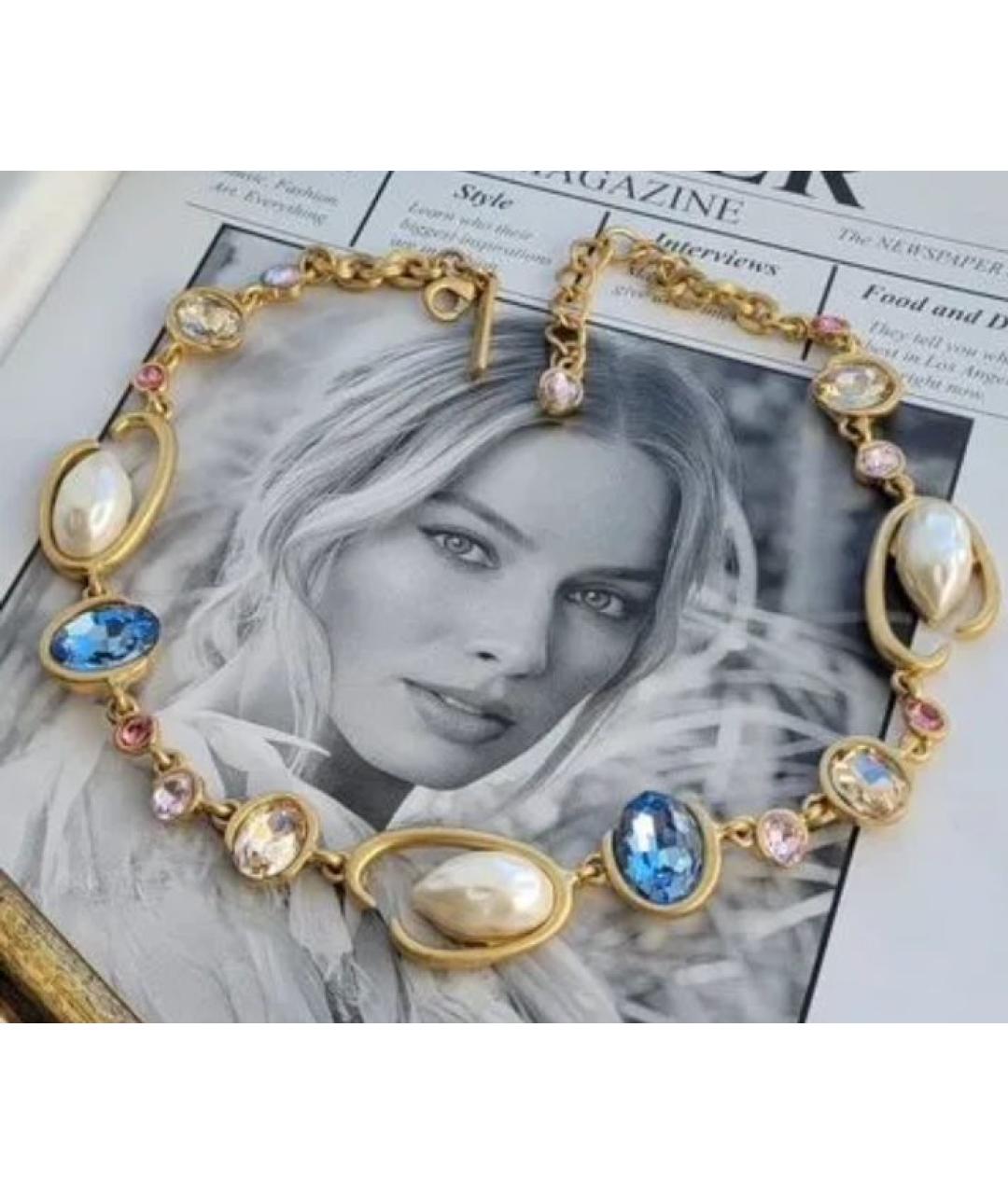 OSCAR DE LA RENTA Мульти металлический кулон, фото 4