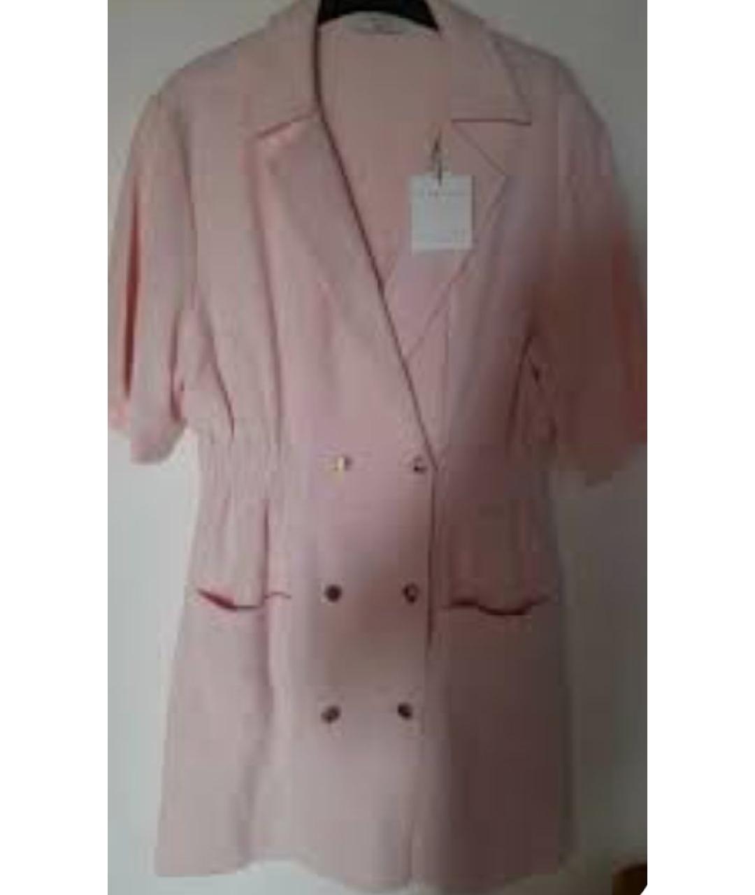 SANDRO Розовое повседневное платье, фото 3