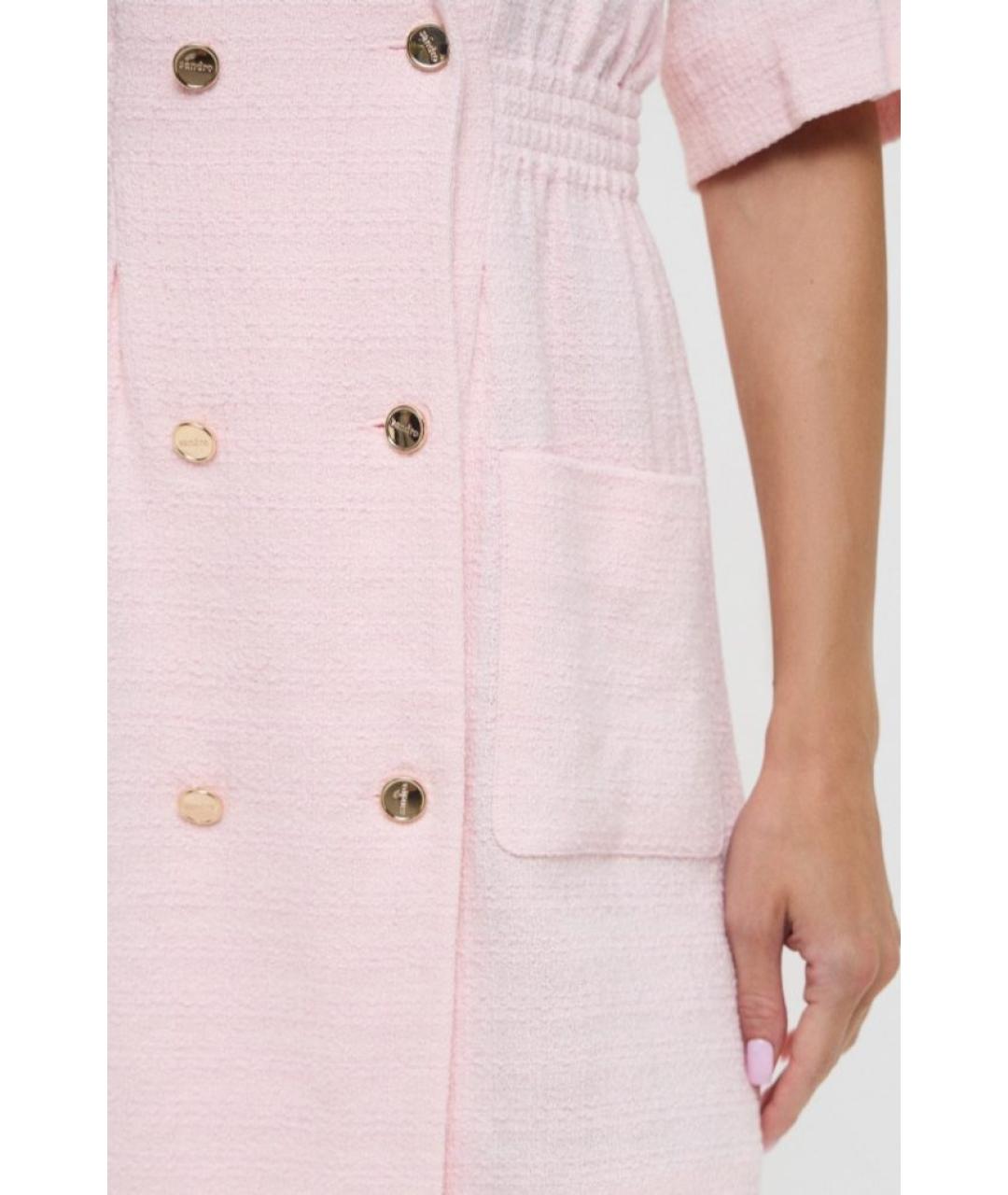 SANDRO Розовое повседневное платье, фото 9