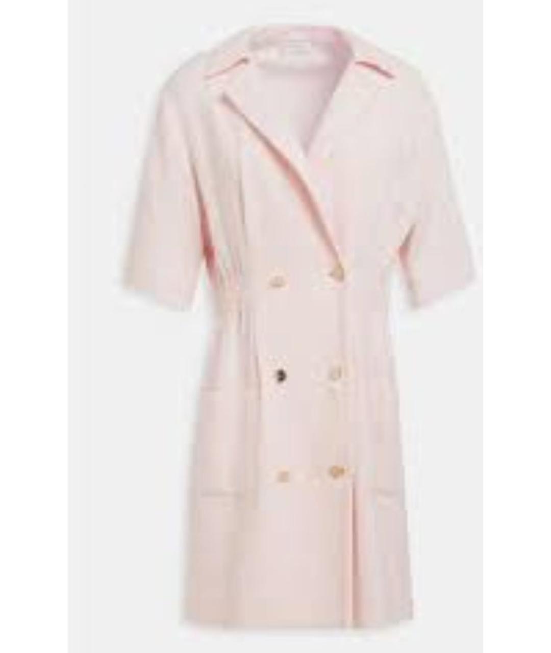 SANDRO Розовое повседневное платье, фото 10