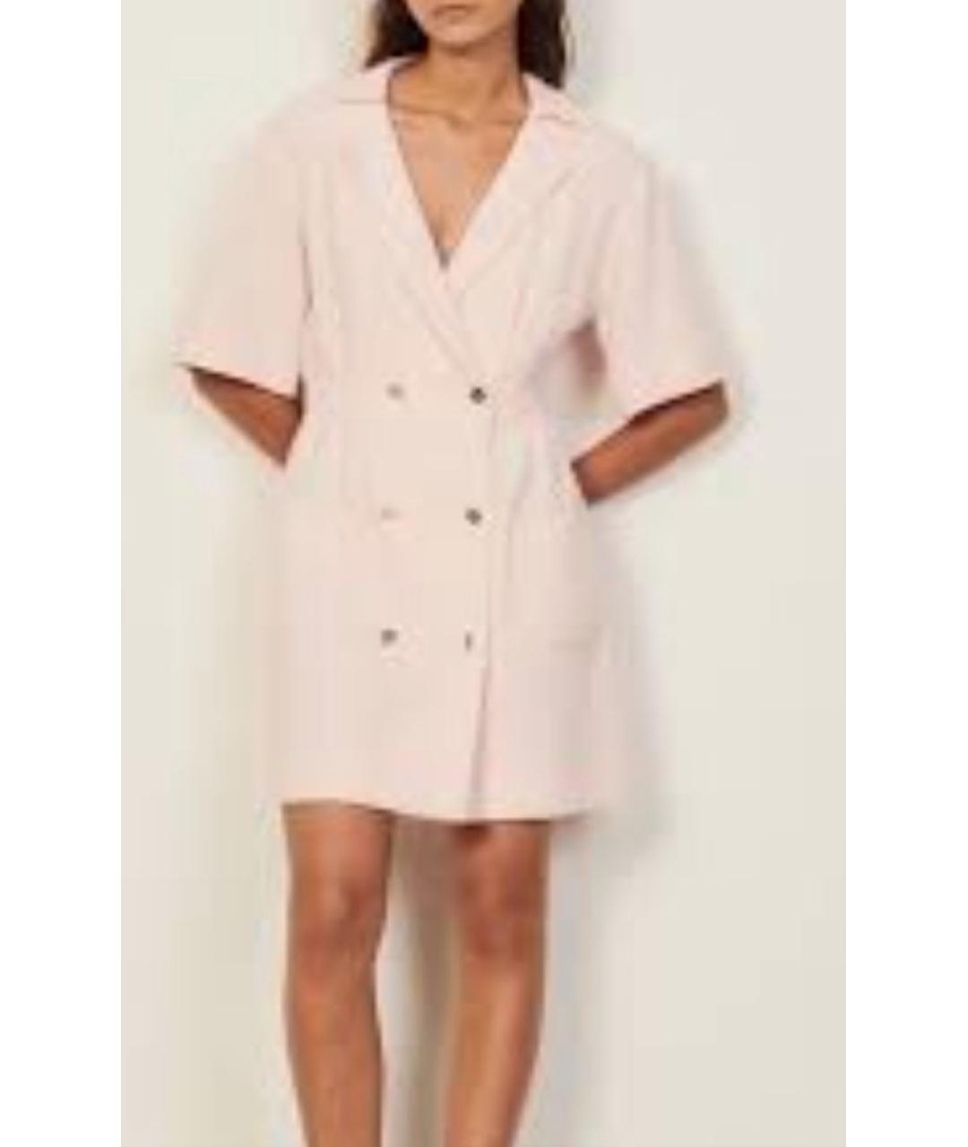 SANDRO Розовое повседневное платье, фото 7