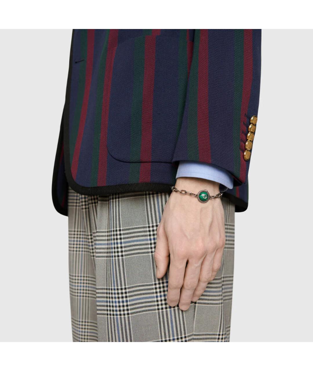 GUCCI Серебрянный браслет, фото 4