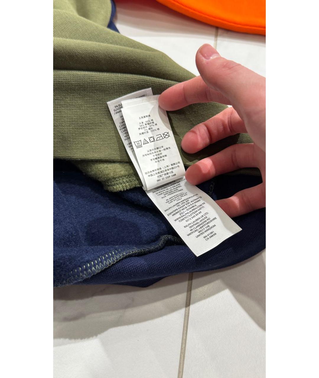 POLO RALPH LAUREN Мульти хлопковая детская рубашка, фото 5