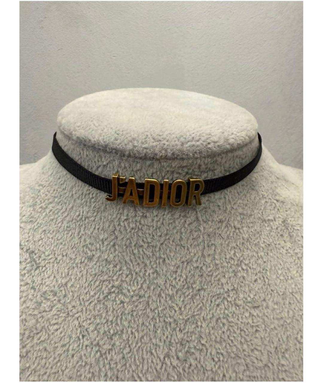 CHRISTIAN DIOR Черный чокер, фото 2