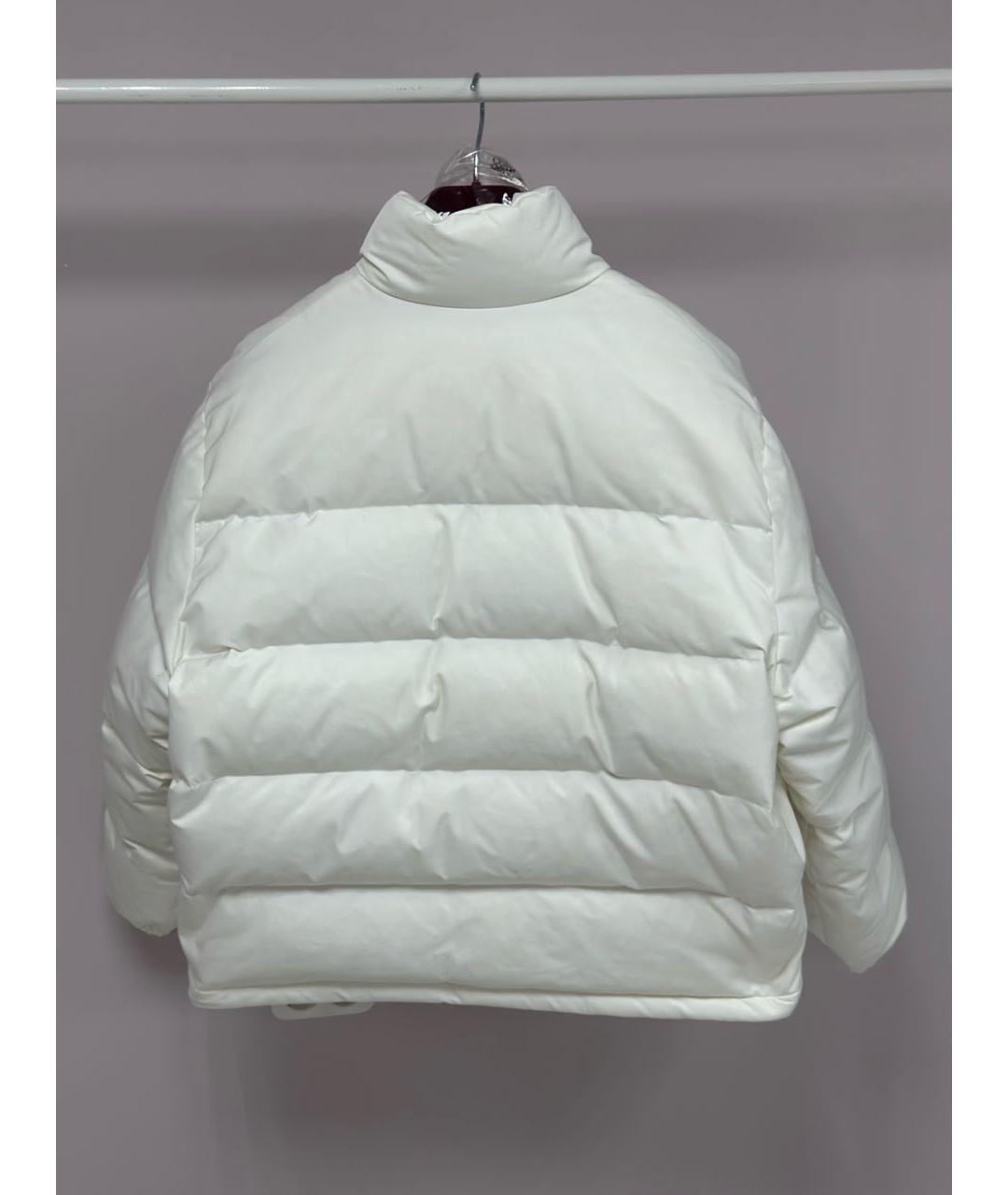 GUCCI Белая атласная куртка, фото 2