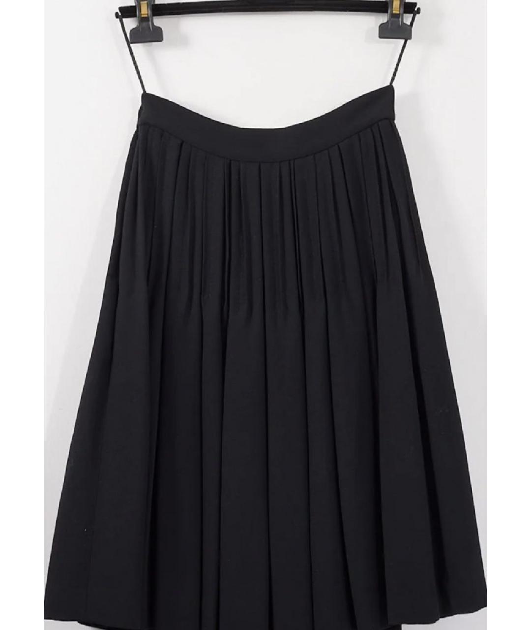 CHANEL Черная юбка миди, фото 3