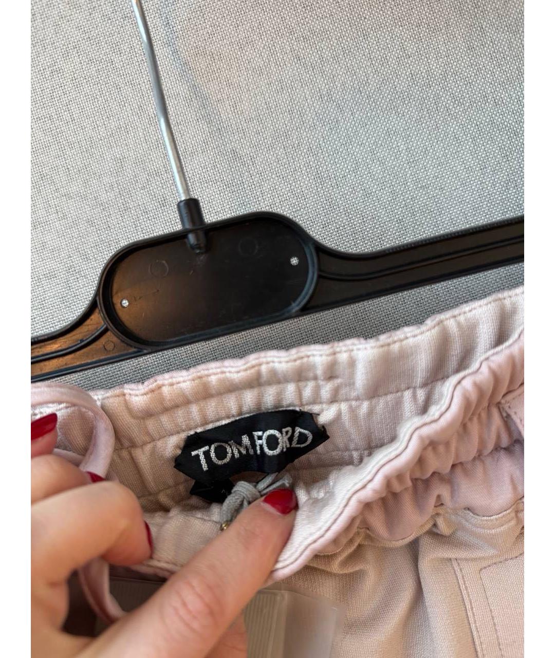 TOM FORD Розовая юбка миди, фото 4