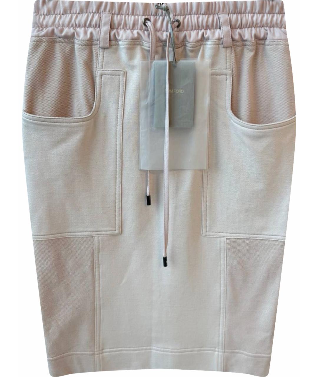 TOM FORD Розовая юбка миди, фото 1