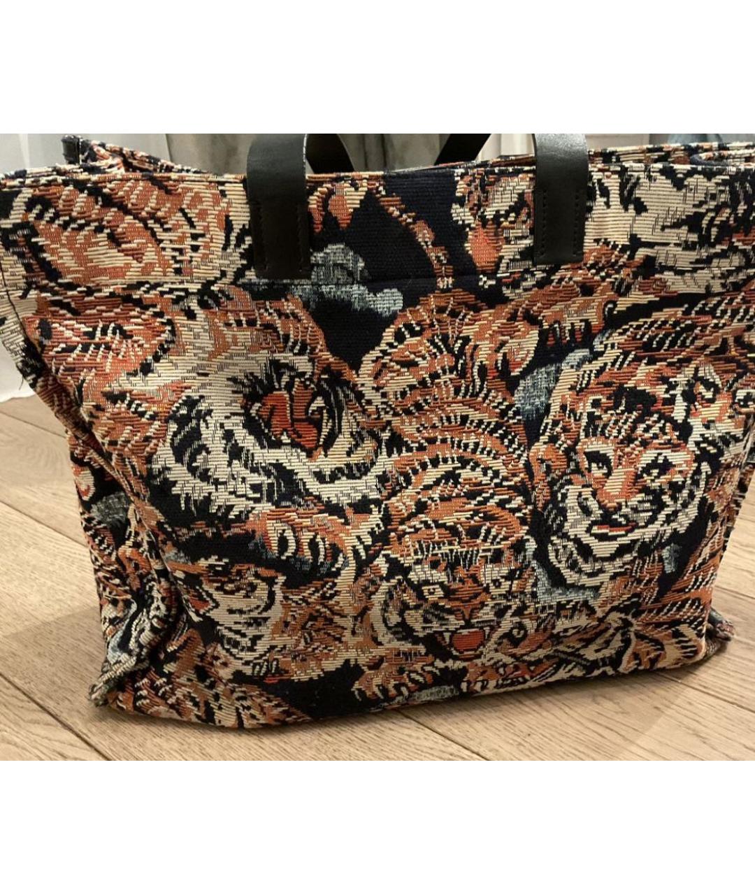 KENZO Мульти тканевая сумка тоут, фото 4