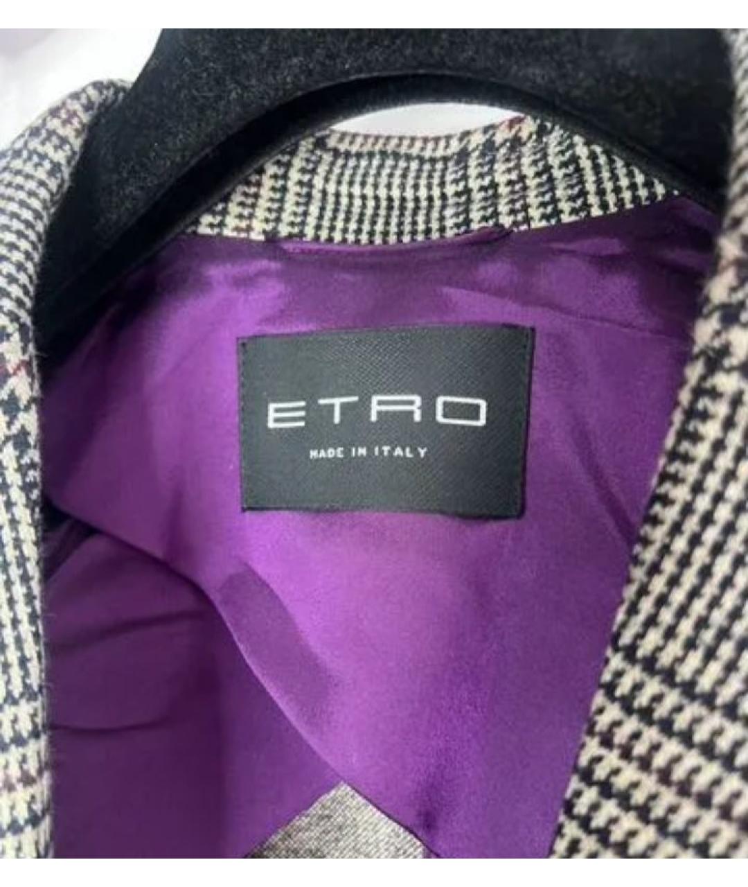 ETRO Серый жакет/пиджак, фото 4