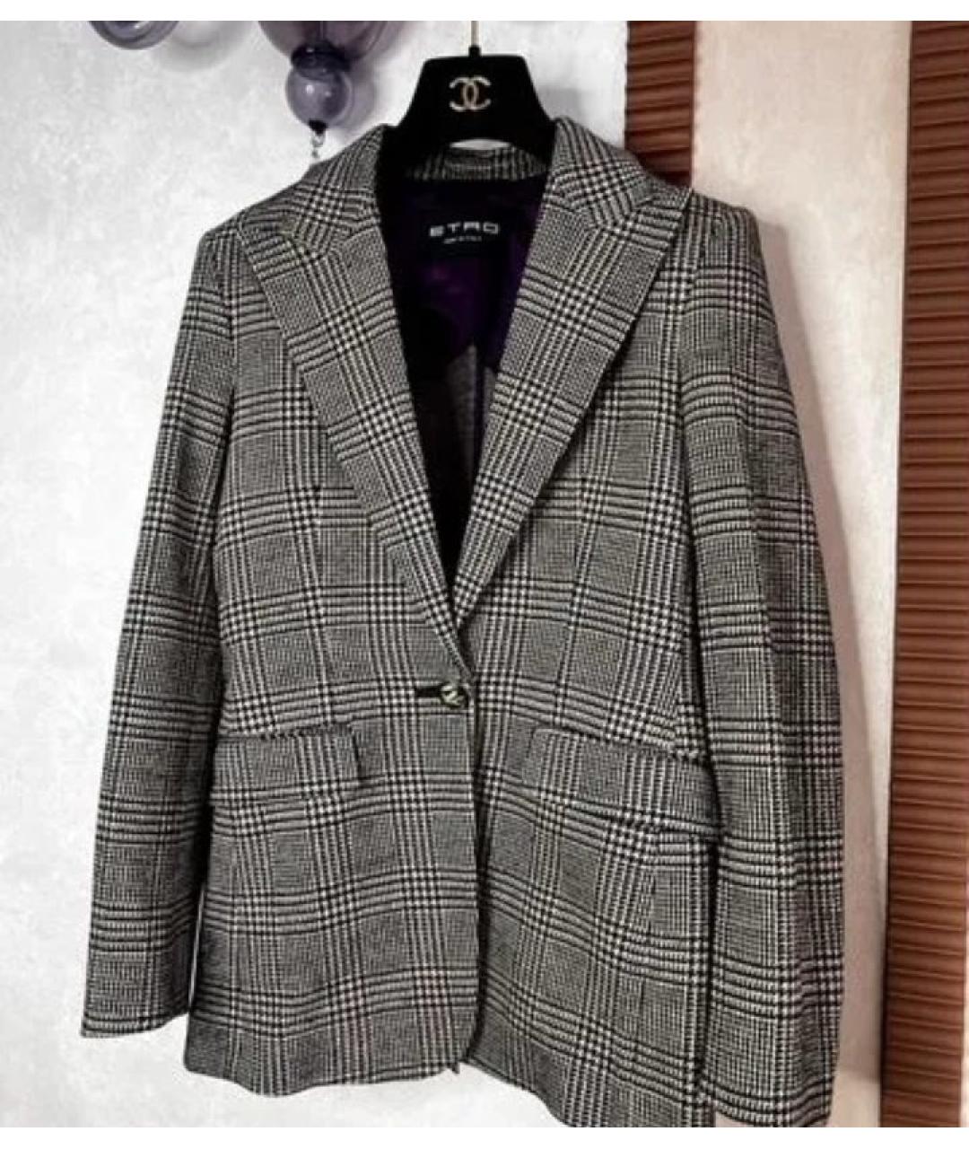 ETRO Серый жакет/пиджак, фото 2