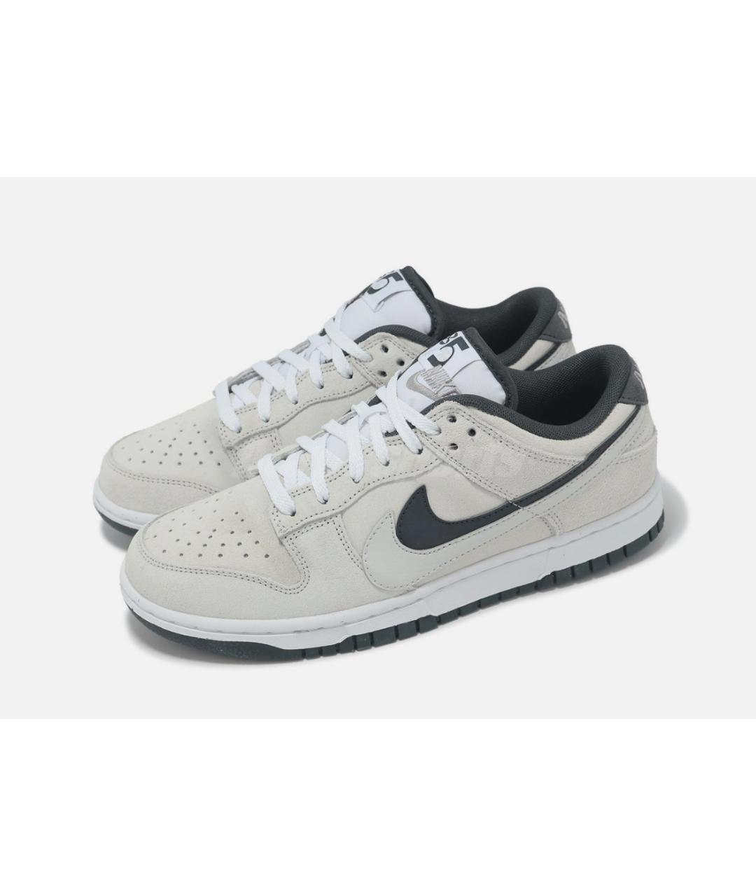 NIKE Бежевые замшевые кроссовки, фото 2