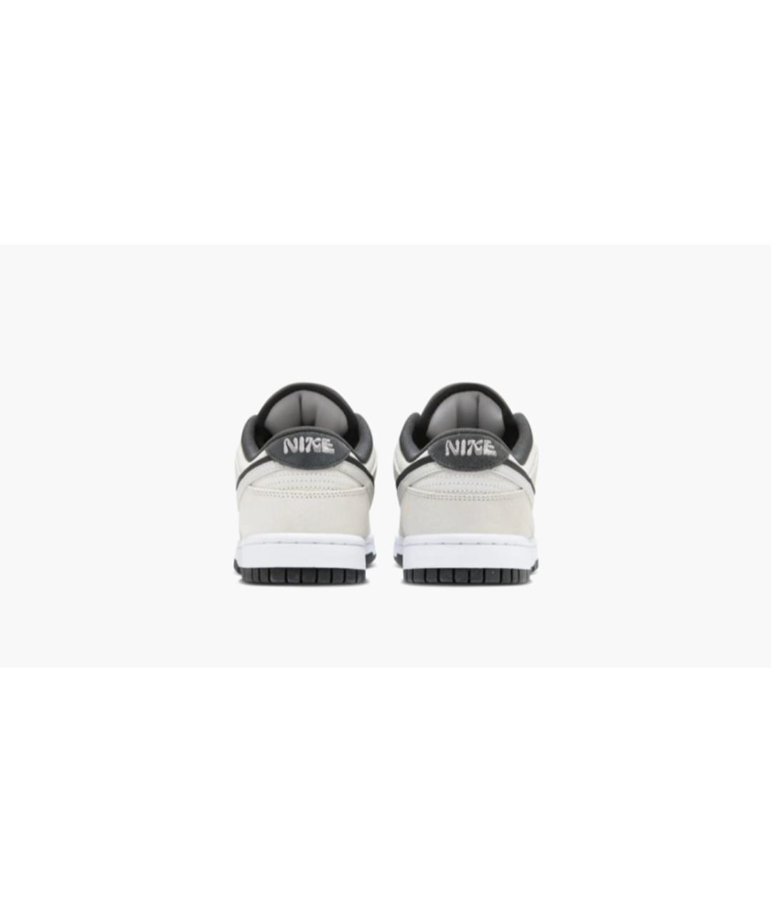 NIKE Бежевые замшевые кроссовки, фото 4