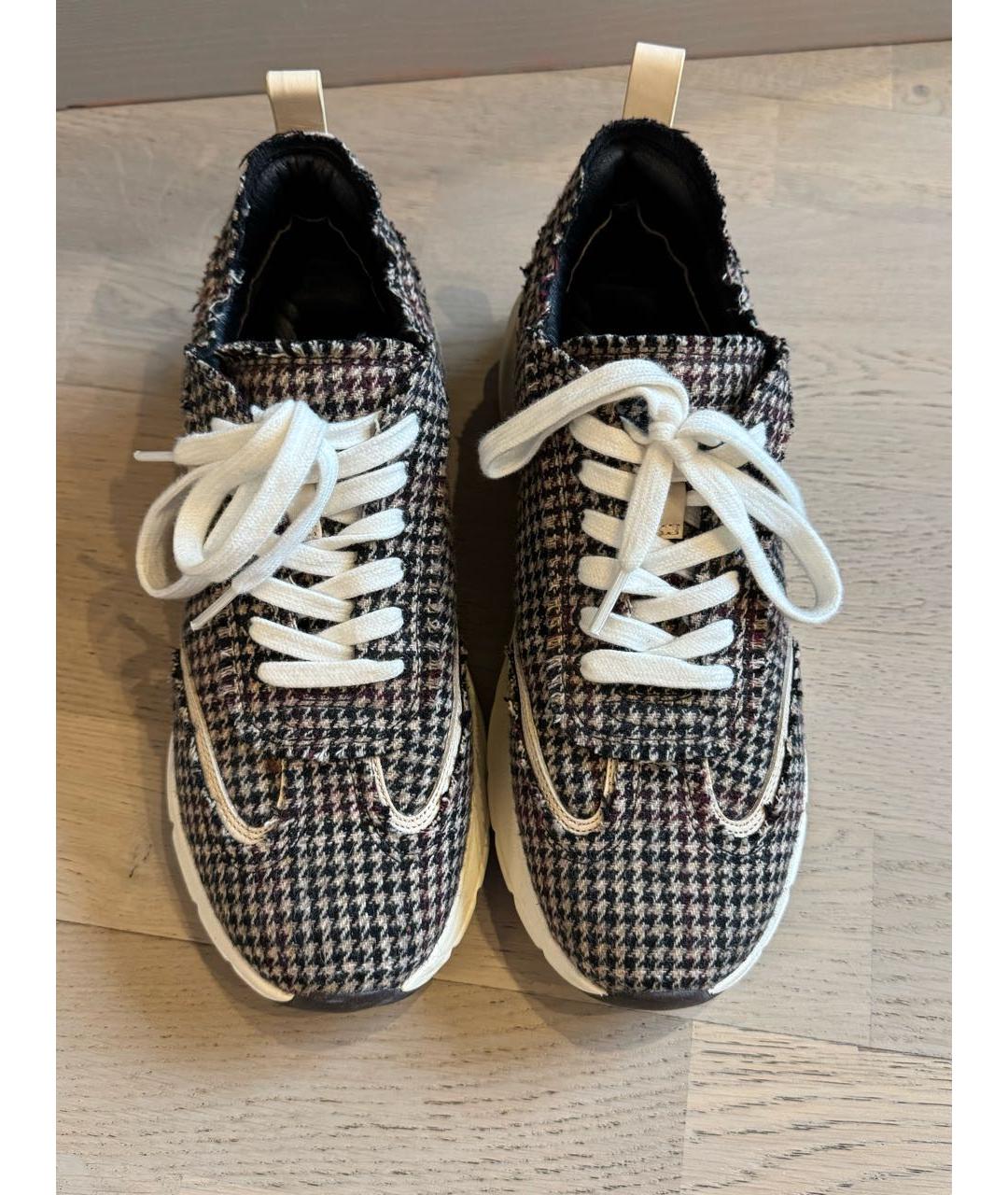 TORY BURCH Мульти текстильные кроссовки, фото 2