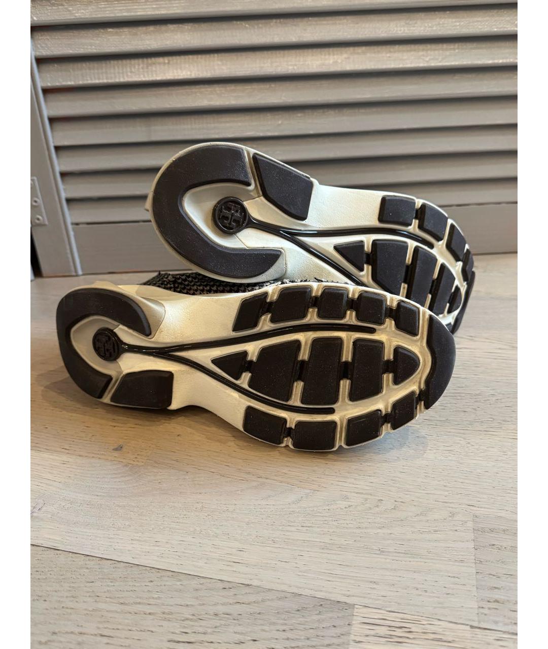 TORY BURCH Мульти текстильные кроссовки, фото 6