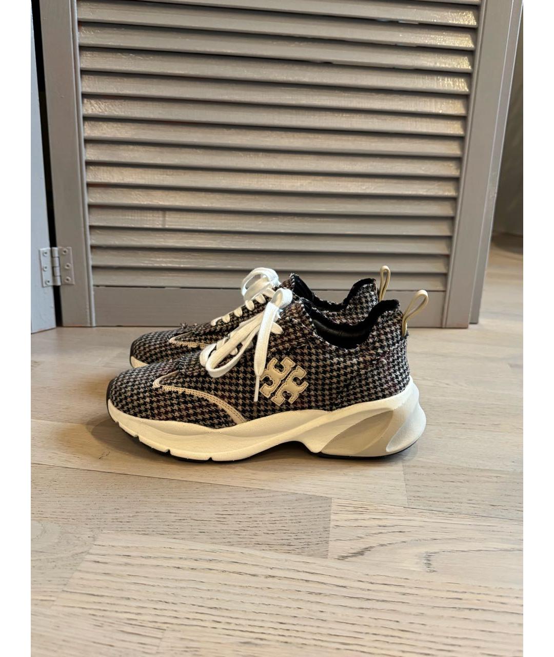 TORY BURCH Мульти текстильные кроссовки, фото 7
