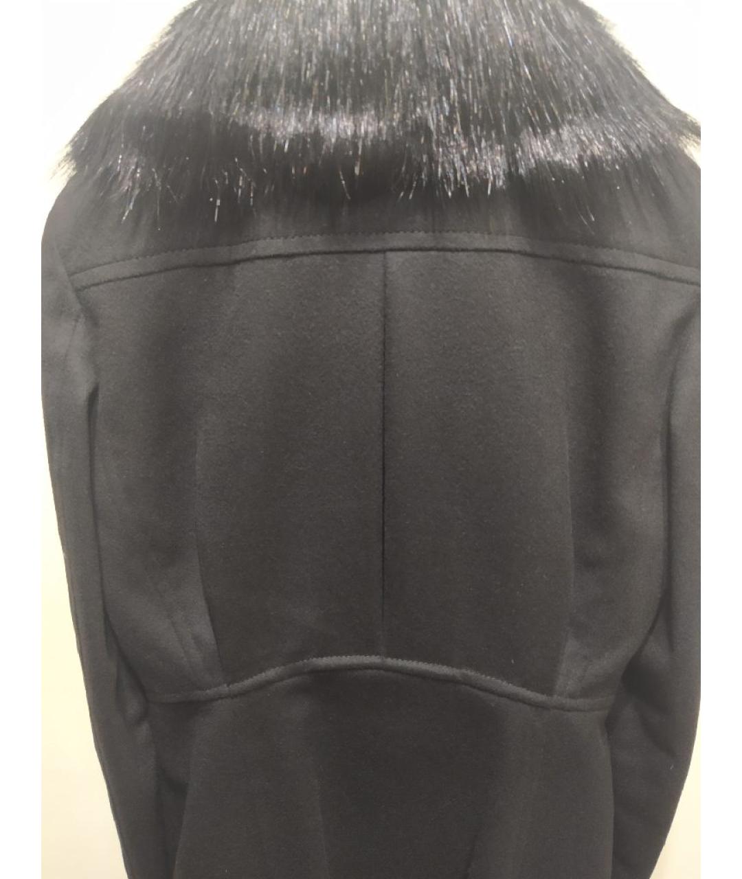 GUCCI Черное шерстяное пальто, фото 5