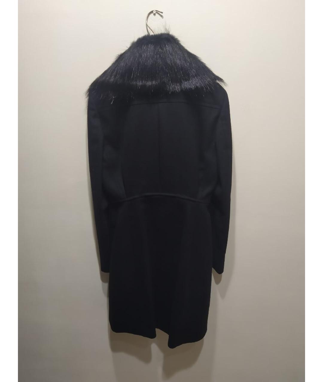 GUCCI Черное шерстяное пальто, фото 2