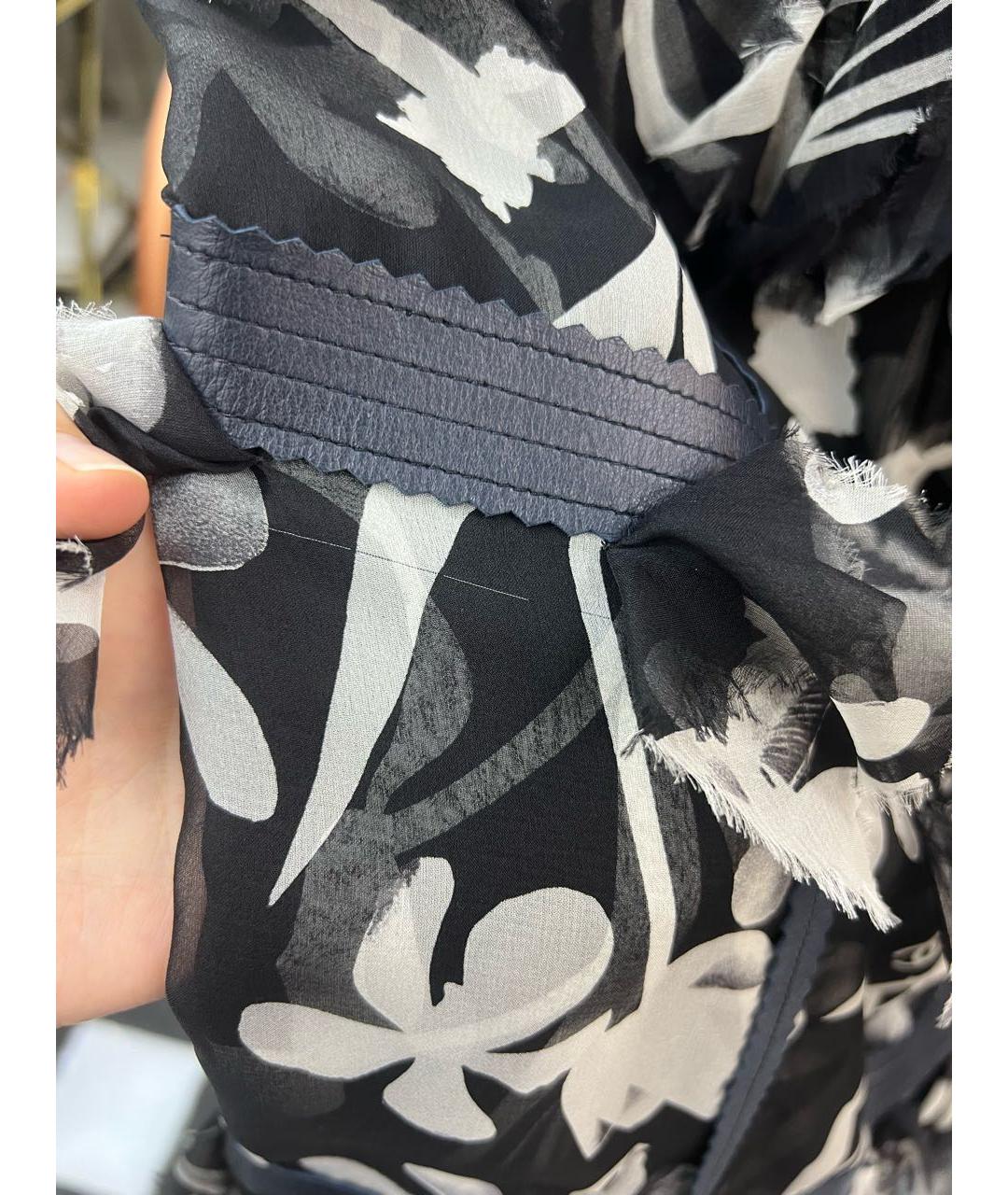 CHANEL Мульти шелковый костюм с брюками, фото 8