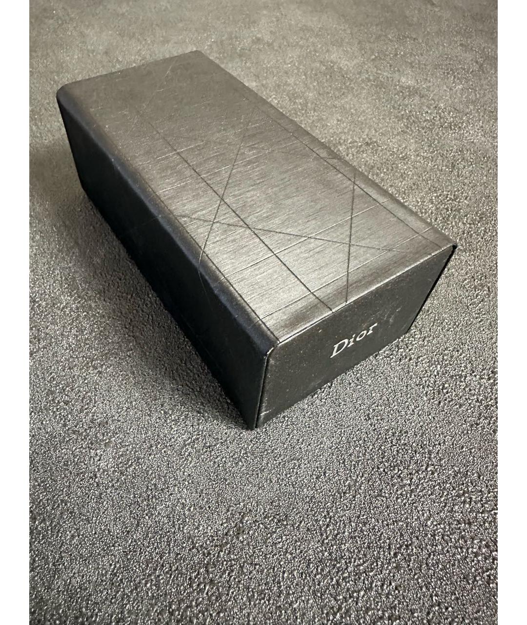 CHRISTIAN DIOR Зеленые металлические солнцезащитные очки, фото 4