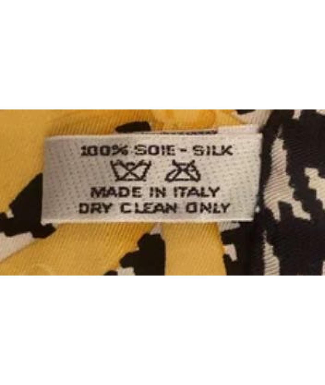 CHRISTIAN DIOR Мульти шелковый платок, фото 8