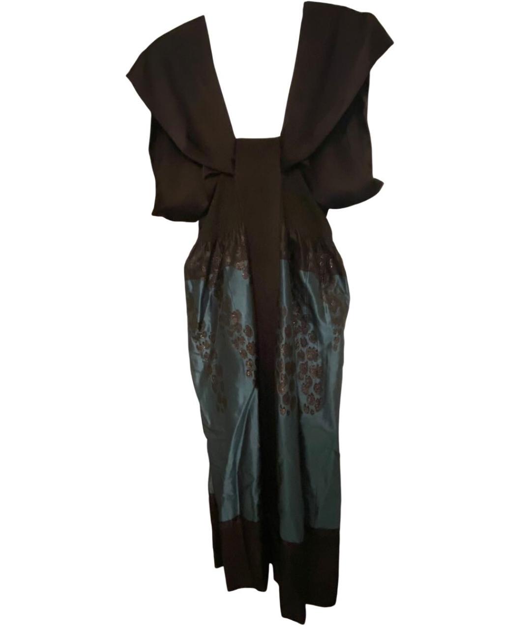 KENZO Мульти ацетатное коктейльное платье, фото 1