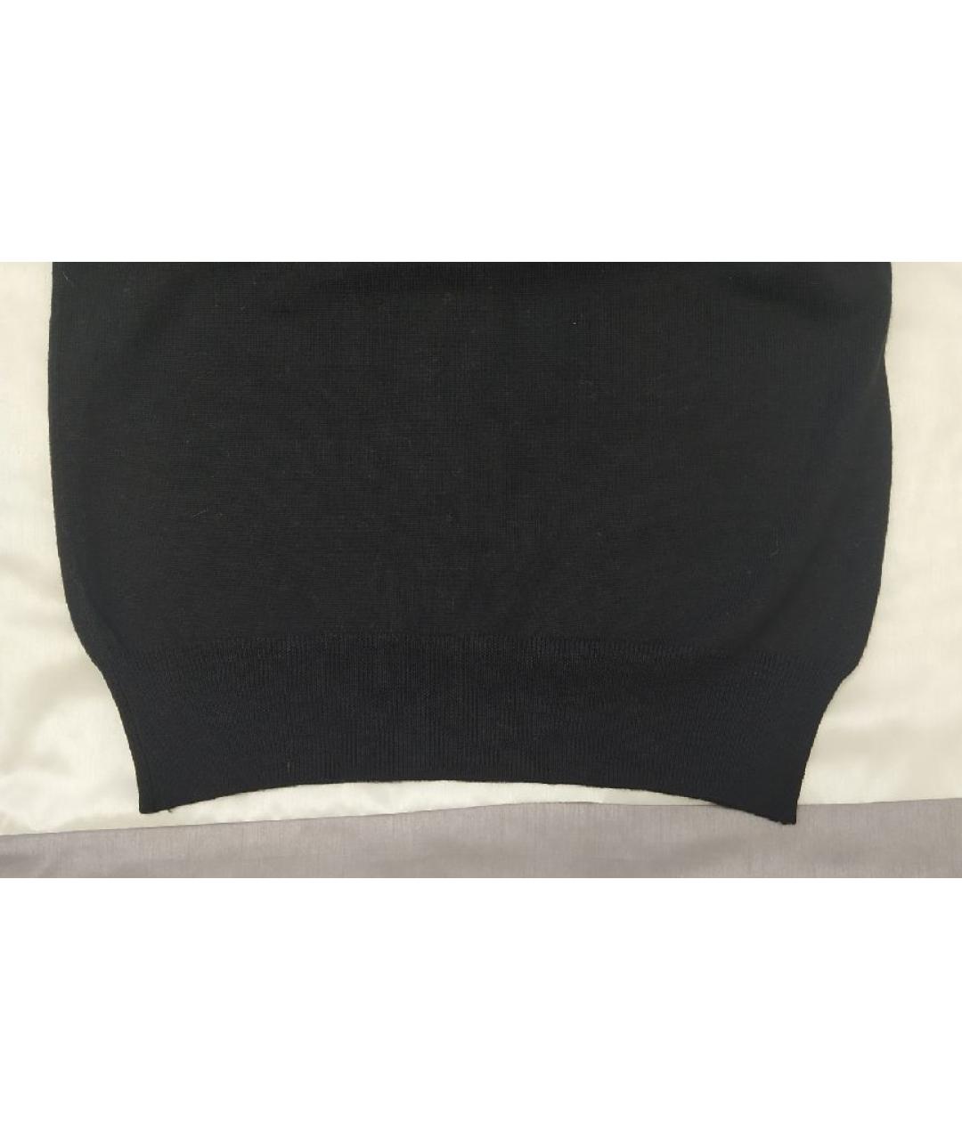 DOLCE&GABBANA Черная шерстяная жилетка, фото 5