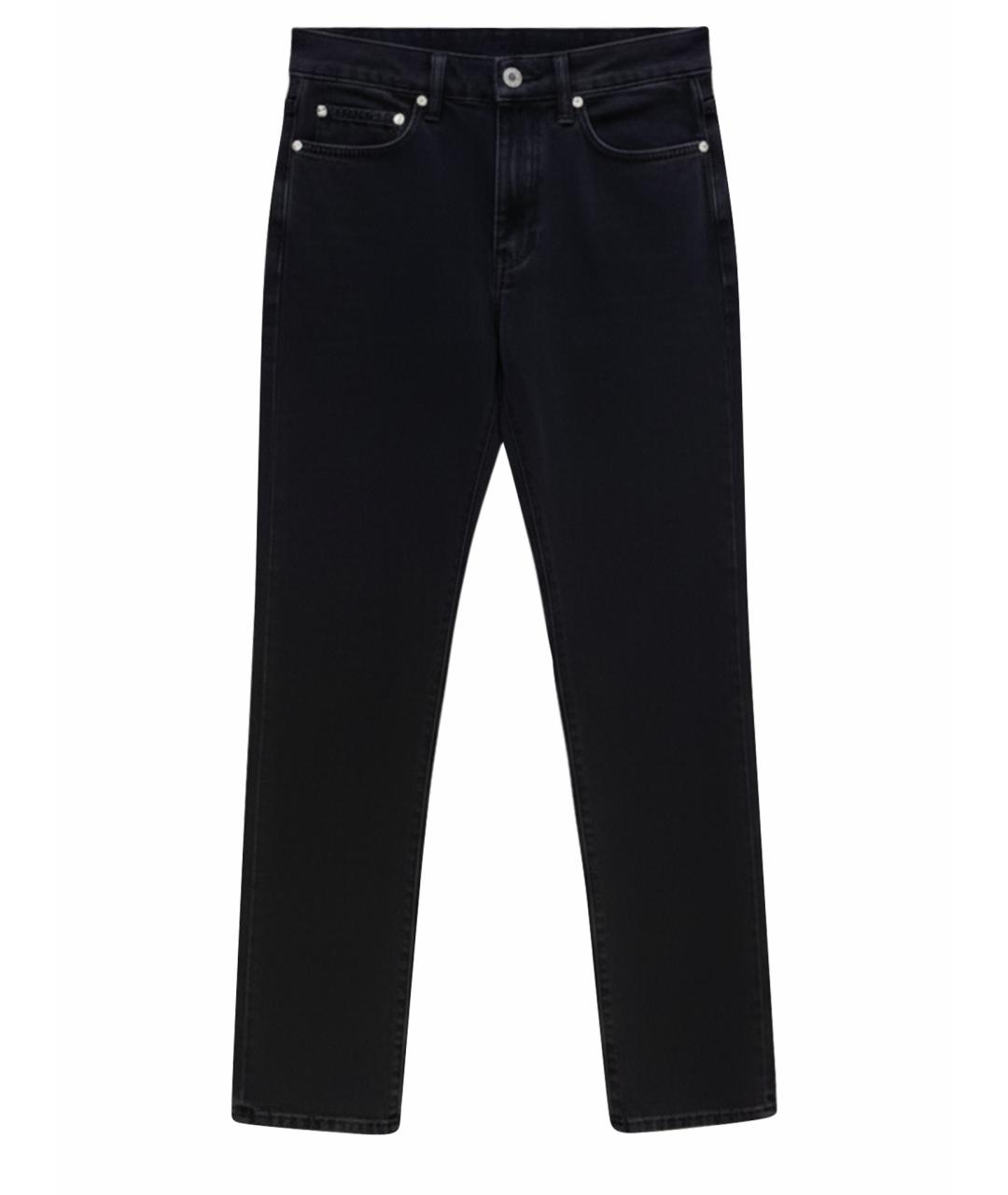MSGM Черные прямые джинсы, фото 1