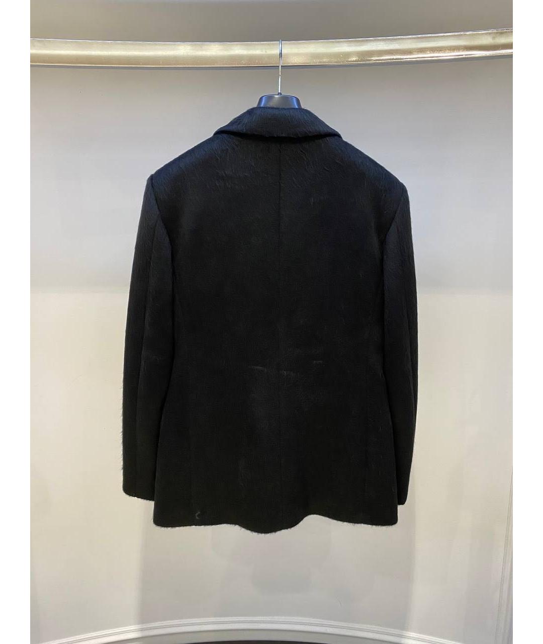 MSGM Черный шерстяной жакет/пиджак, фото 2