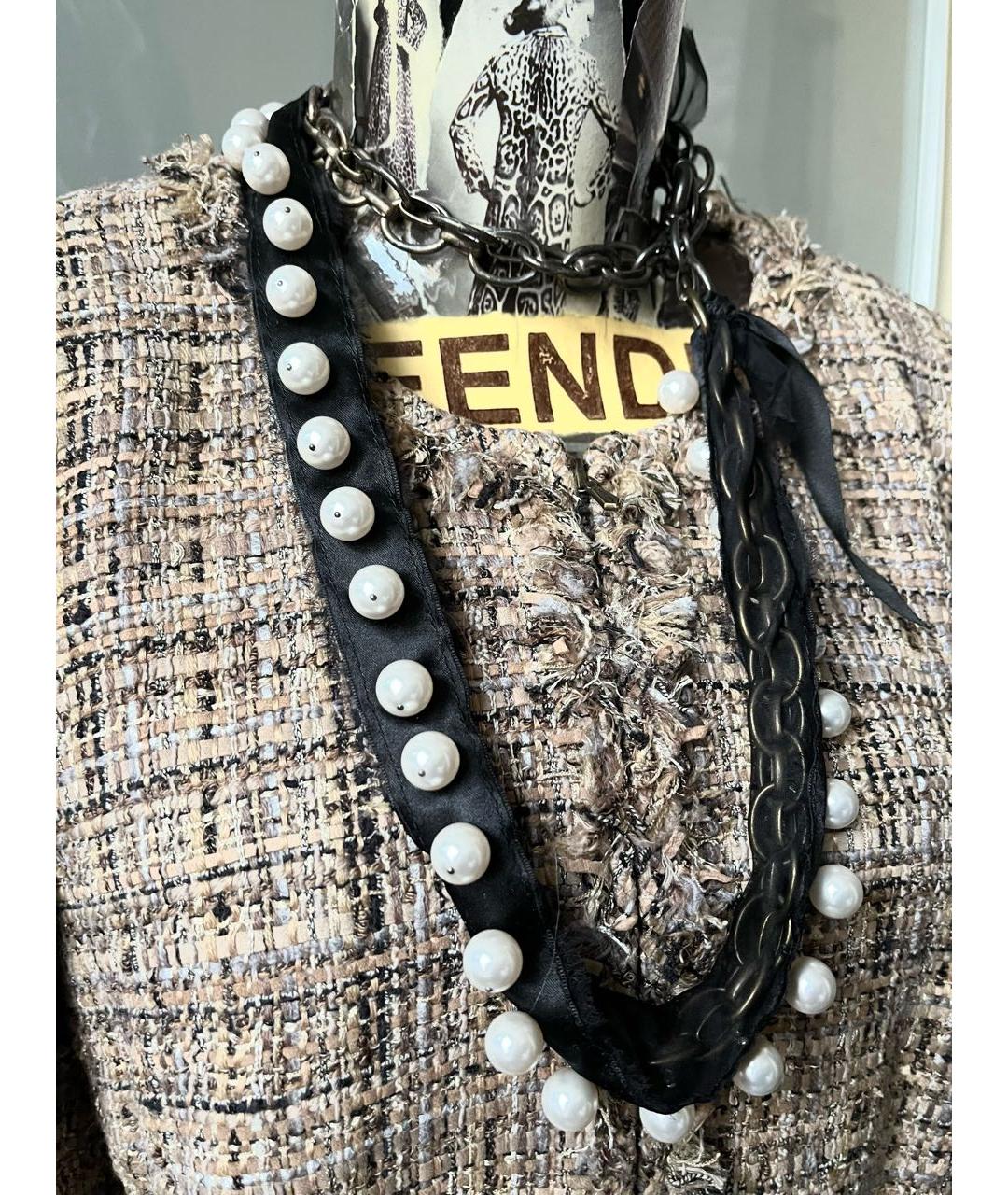 LANVIN Мульти металлическое колье, фото 7