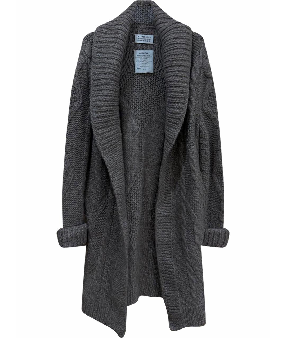 MM6 MAISON MARGIELA Бежевый шерстяной кардиган, фото 1