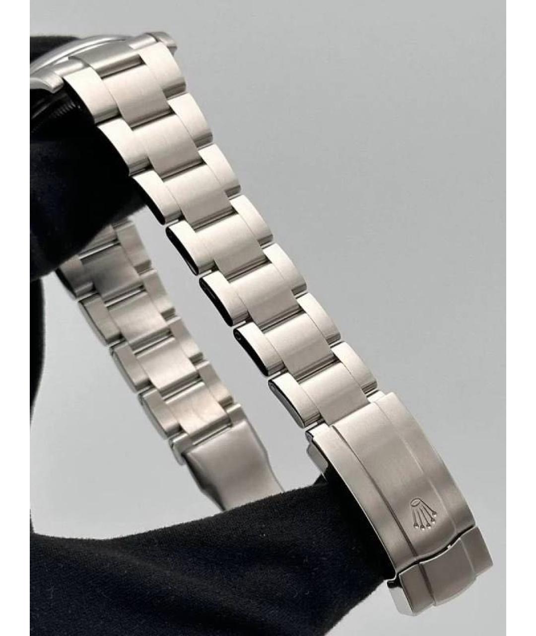 ROLEX Белые металлические часы, фото 2