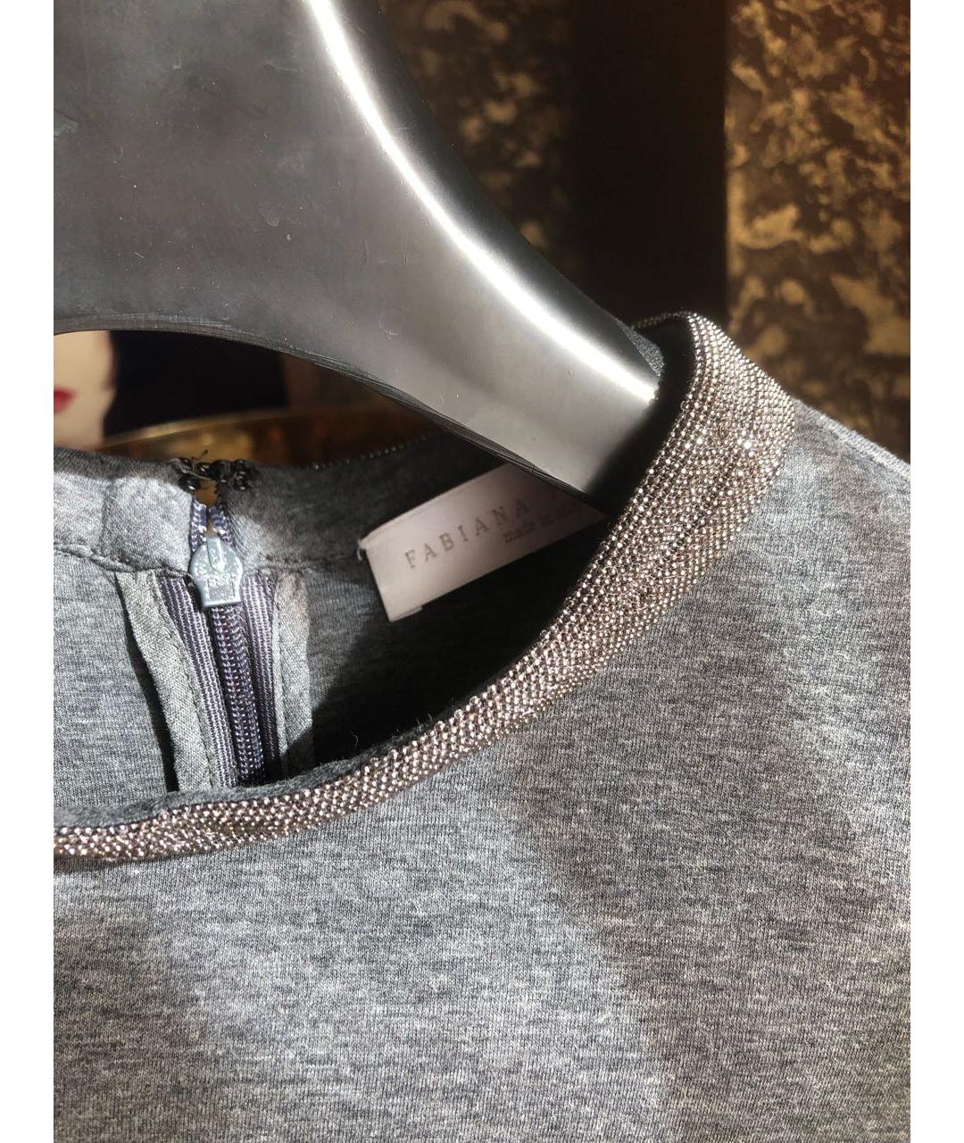 FABIANA FILIPPI Серый спортивные костюмы, фото 6