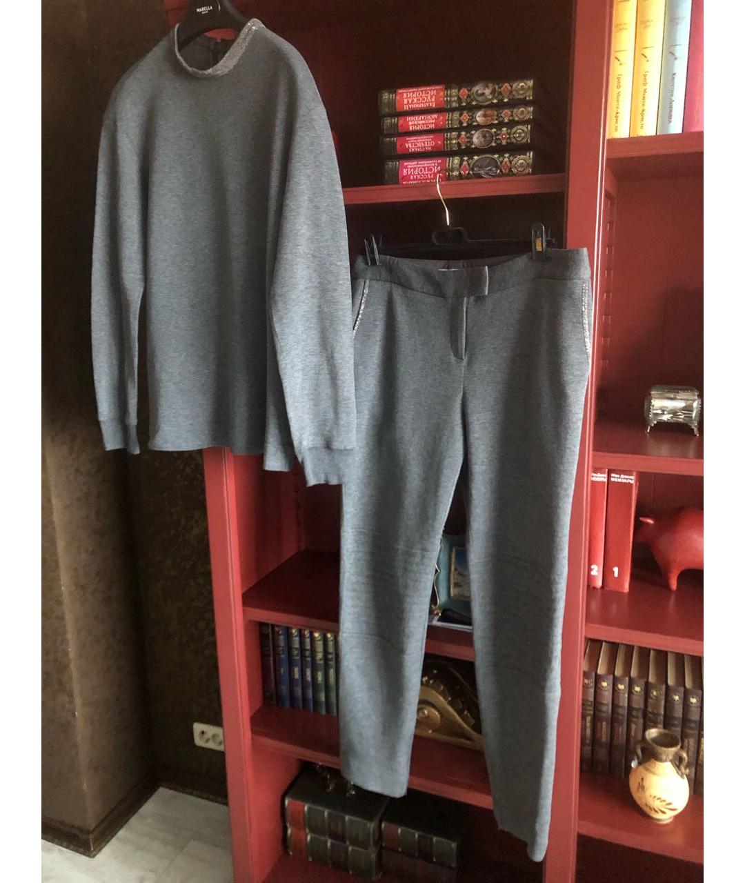 FABIANA FILIPPI Серый спортивные костюмы, фото 9