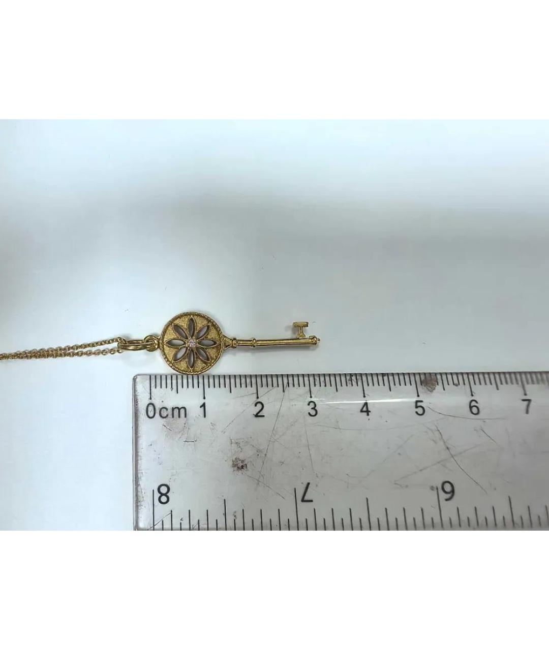 TIFFANY&CO Золотое колье из желтого золота, фото 5