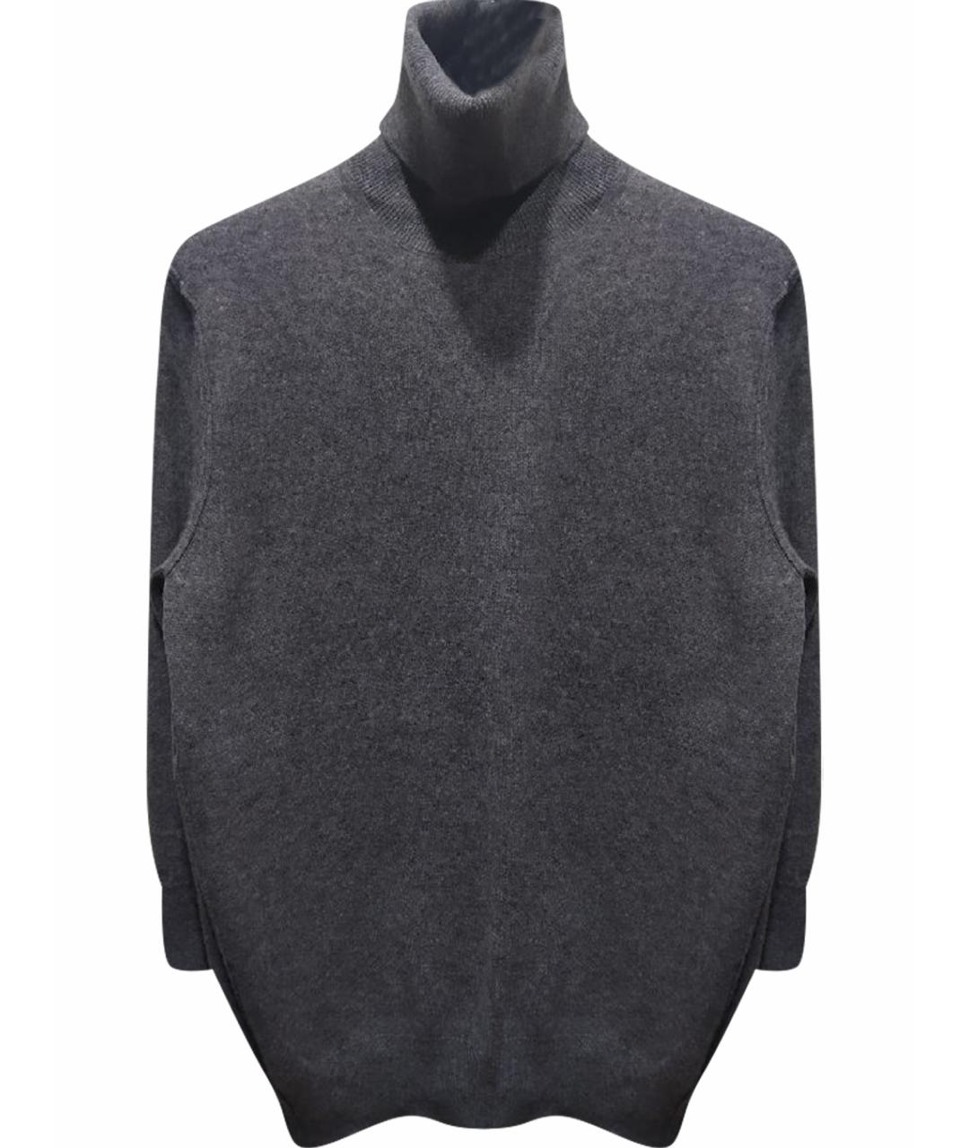 DOLCE&GABBANA Серая кашемировая водолазка, фото 1