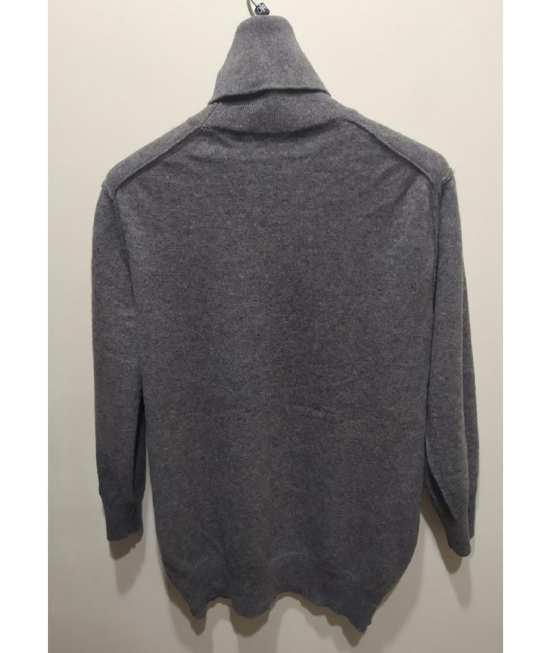 DOLCE&GABBANA Серая кашемировая водолазка, фото 2